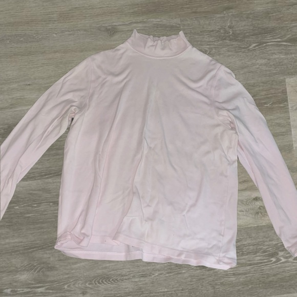 Croft and barrow light pink soft turtle neck - Picture 1 of 2